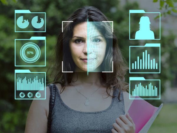 face recognition personal identification collage