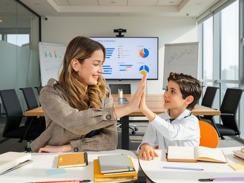 Ara Sınıf Öğrenci Koçluğu 1 İlhan Koç Akademi ara sınıf öğrenci koçluğu görüşmesine katılan öğrenci-ilhakoc-akademi